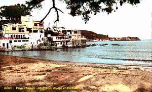 Bone - Plage Chapuis et Hotes Beau-Rivage et Miramar